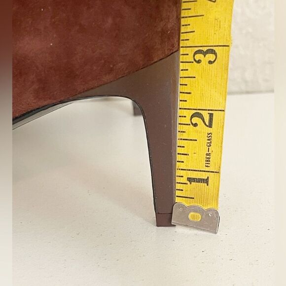 Rag & Bone Beha Stretch Boot Pointy Stiletto Ankle Boot Mahogany Suede 11/41 NIB - Picture 8 of 17